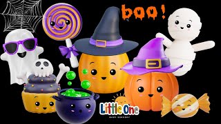 Dancing veggies Dancing fruits halloween Animation  Baby Sensory video  High Contrast Sensory [upl. by Ul]