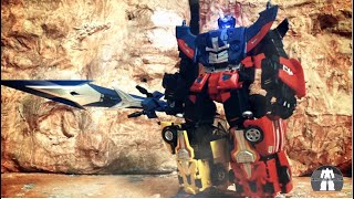 TFC TOYS  Trinity Force RoadCaeser Transformers Stop Motion Animation [upl. by Aicilif]