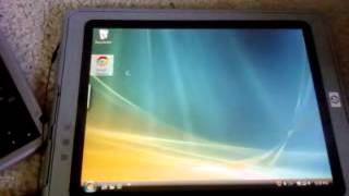 HP COMPAQ TC1100 Tablet Review [upl. by Ahsemaj]