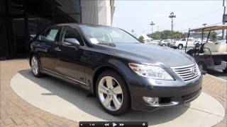 2011 Lexus LS460 L Start Up Engine and In Depth Tour [upl. by Ailisab]