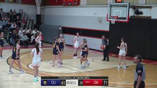 Crandall U at CMCC Womens Basketball [upl. by Christan]