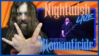 Yall asked for it quotRomanticidequot Official Live Nightwish REACTION [upl. by Marius]