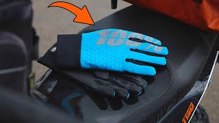 100 Hydromatic Waterproof Brisker Glove Review  RainReady Riding Gear [upl. by Notlil]