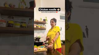 Chicken noodle recipe ❤️ chicken noodles eveningsnacks eveningsnacksrecipe love [upl. by Alilak]