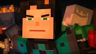 Minecraft Story Mode Season 1 Episode 5 Order Up  No Commentary [upl. by Eylk379]