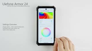 Ulefone Armor 24  UI and Settings [upl. by Kisor]