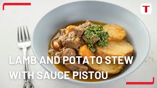 Lamb and Potato Stew with Sauce Pistou  Everyday Gourmet S12 [upl. by Adara129]