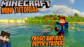 Come funziona Passo Anfibio  Guida agli incantamenti di Minecraft [upl. by Drageruaeb]