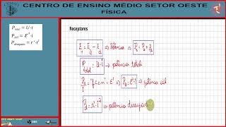 ELETRODINÂMICA Receptores Elétricos [upl. by Alleber]