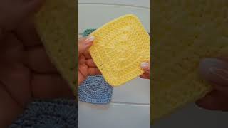 Crochet supersolid grannyseamlessno gaps TutorialCrochet Cabin [upl. by Winebaum]