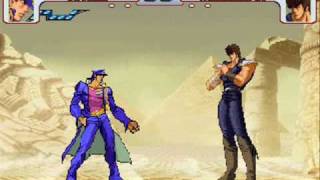 Jotaro vs Kenshiro [upl. by Anyzratak]