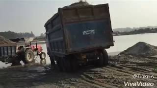 AMW Truck vs TATA Truck 6x4 Full Power Tipper [upl. by Maynard680]