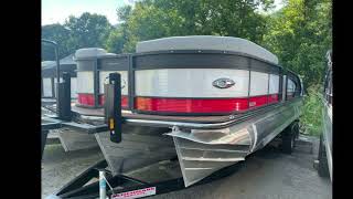 2022 Manitou 25 Encore SL SHP373 Pontoon Boats  Pikevill [upl. by Tobie]