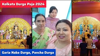 Kolkata Durga Puja 2024  Garia Mitali Sangha Naba Durga  Pancha Durga [upl. by Hess]