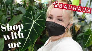 PFLANZEN Shop with me  Follow me around bei BAUHAUS 🪴  HAUL ✨ RARITÄTEN [upl. by Kipton513]