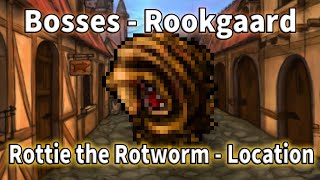 Tibia  Bosses on Rookgaard  Rottie the Rotworm 44 [upl. by Aicat]