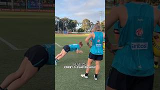 what’s more impressive 👀 afl aflw football footy challenge [upl. by Iduj]