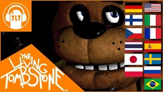 FNAF 1  FNAF 1 SongTLT in different languages [upl. by Duncan]