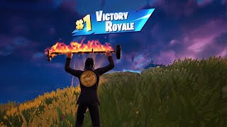 NEW BOWERY BLACK JOHN WICK SKIN IN FORTNITE PS5  A VICTORY ROYALE WIN SOLO [upl. by Adnoloy828]