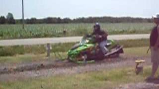 CJF Performance Grass Drags Arctic Cat F7 [upl. by Wilfreda]