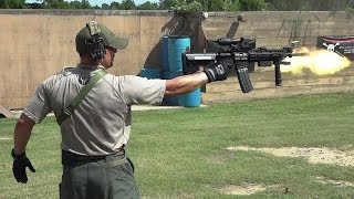 Overkill with Surefire 60 rd mag full auto short clip [upl. by Aileon162]