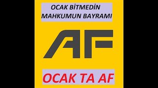 Af Yasa Genel Af Son Dakika  OCAK TA AF [upl. by Ainez]