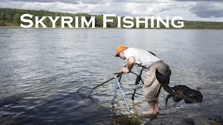 Is This How To Fish  Skyrim Clips  1 [upl. by Anital]