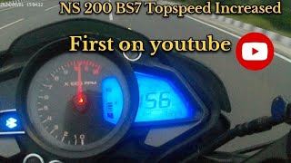 How to increase Topspeed of Bajaj Pulsar Ns200 Bs6 phase 2 Bs7 quotPerformance Increasequot [upl. by Stan]