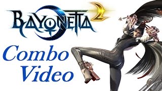 Bayonetta 2  Combo Mad [upl. by Jaqitsch164]