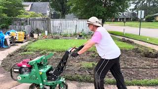 Sod Cutter in Action diy [upl. by Esteban353]