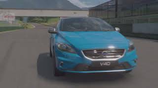 Volvo V40 T5 RDesign OneMake Showdown at Lago Maggiore [upl. by Yajet]