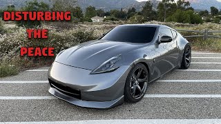 DISTURBING THE PEACE IN THE 500 HP 370Z [upl. by Horatio]