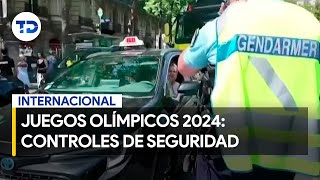 Ceremonia de Apertura de Juegos Olímpicos 2024 aplican controles de seguridad en París [upl. by Adamson236]