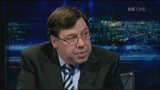 Brian Cowen defiant despite drop in popularity [upl. by Vitale826]