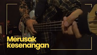 DONGKER  MERUSAKKESENANGAN BASS COVER [upl. by Pallua161]