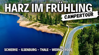 Schierke Ilsenburg Thale Wernigerode im Harz ❤️ Campertour im Frühling ❤️ Harz im Wohnmobil [upl. by Kcyrred]