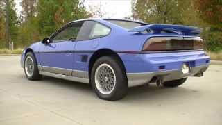 134933  1987 Pontiac Fiero GT [upl. by Wilmar]