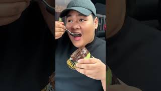 meleleh coklat dia dalam kunafa dubai tu😂 [upl. by Snashall47]