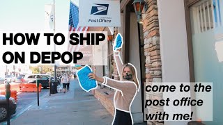 How to Package amp Ship on Depop ｜My stepbystep guide CHEAP FAST EASY [upl. by Nema813]