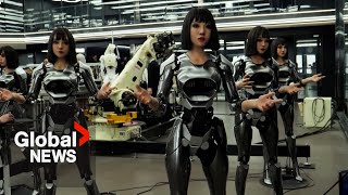 Chinas Westworld Factory building humanoids suitable for home use admin jobs [upl. by Airbmat]