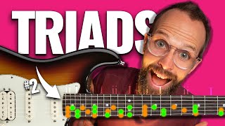 3 Exercises to MASTER guitar TRIADS [upl. by Ternan]