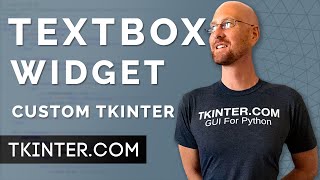 The TextBox Widget  Tkinter CustomTkinter 13 [upl. by Pugh]