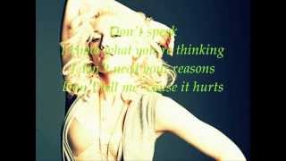 Gwen Stefani Dont Speak Lyrics on screen ♥ [upl. by Acinemod]