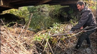 “BEAVERS OCEANIC RELEASE” Unclogging Culvert Discharge Blocked By Beavers [upl. by Ikcir961]