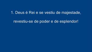 Salmo 92 93 DEUS É REI E SE VESTIU DE MAJESTADE CIFRAS na Descrição [upl. by Glennon]