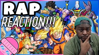 Z WARRIORS BODIED THIS  Dragon Ball Rap Cypher  Reaction [upl. by Amethist844]