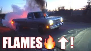 First Gen Cummins shoots FLAMES NOT GOOD [upl. by Haraz339]