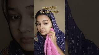 Day 530 diy face pack challenge 30dayschallenge skinwhiteningfacemask homemadefacepack youtube [upl. by Ford773]