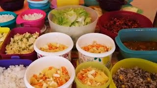 Meal prep cocinando en 2 horas lo todo una semana [upl. by Erinna48]