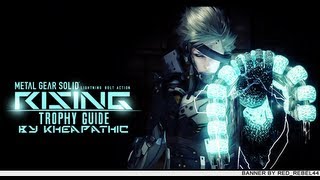 Metal Gear Rising Revengeance  Wolf DLC  Fangs of Fury Trophy No Alert No Damage [upl. by Kinzer677]